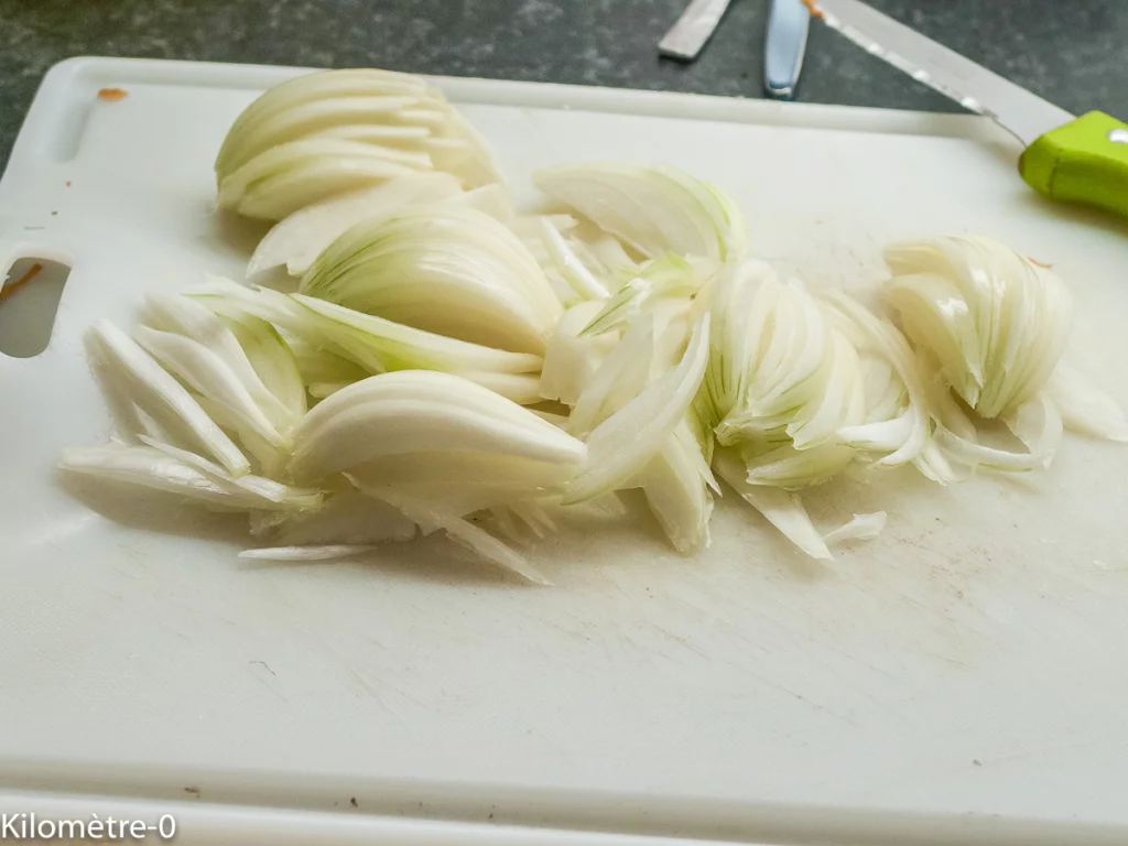 Merguez de boeuf aux haricots rouges - Étape 3