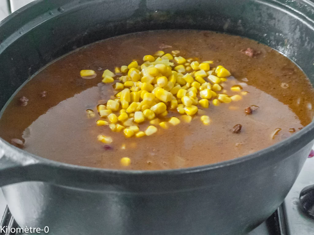 Merguez de boeuf aux haricots rouges - Étape 5