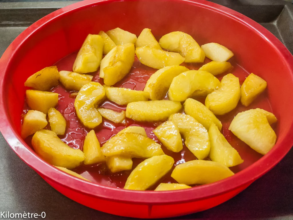 Biscuit moelleux aux pommes - Étape 7