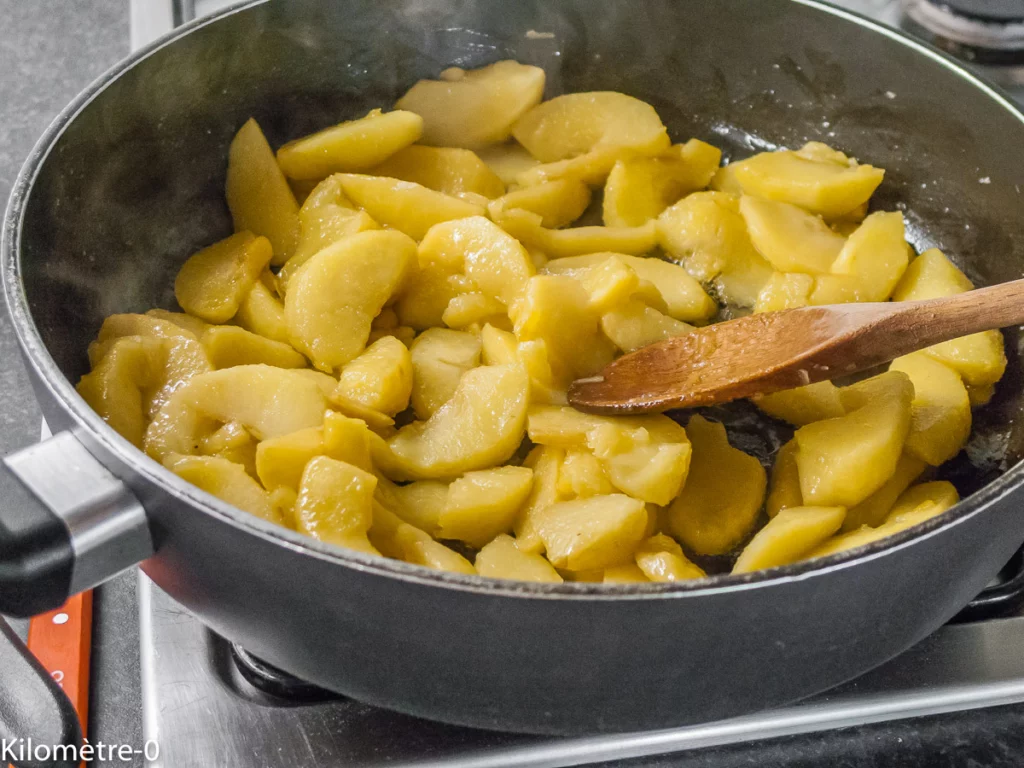 Clafoutis aux pommes - Étape 2