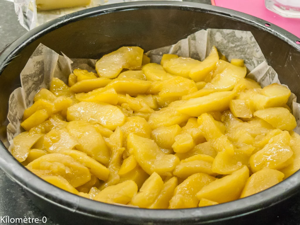 Clafoutis aux pommes - Étape 3