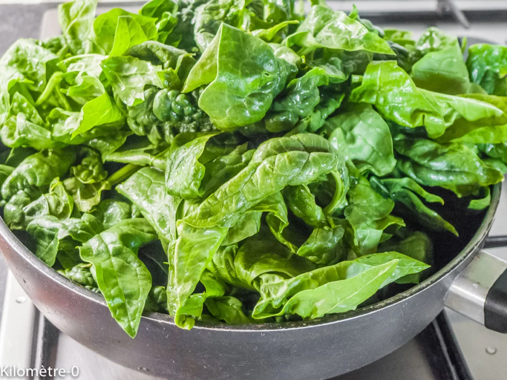 Omelette florentine - Étape 1