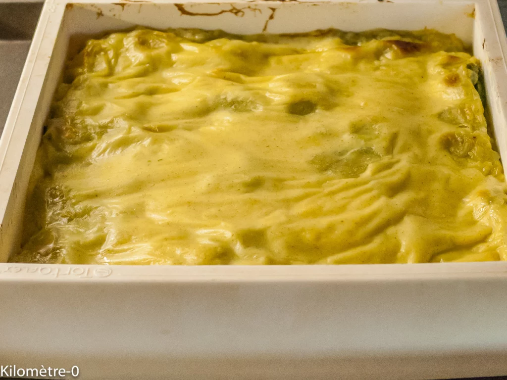 Gratin de ravioles aux épinards - Étape 9