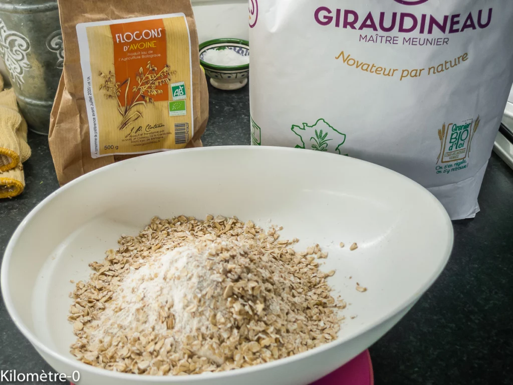 Soda bread, pain irlandais sans levure de boulanger - Étape 1