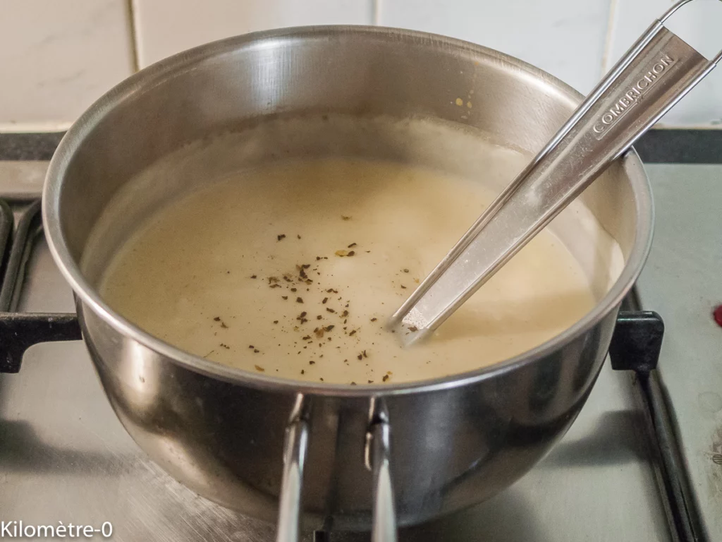 Blettes à la béchamel - Étape 8