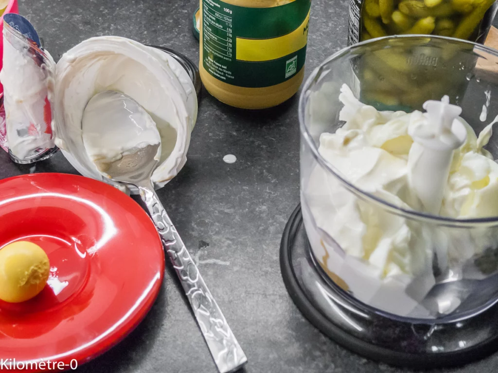 Poireaux sauce tartare - Étape 5