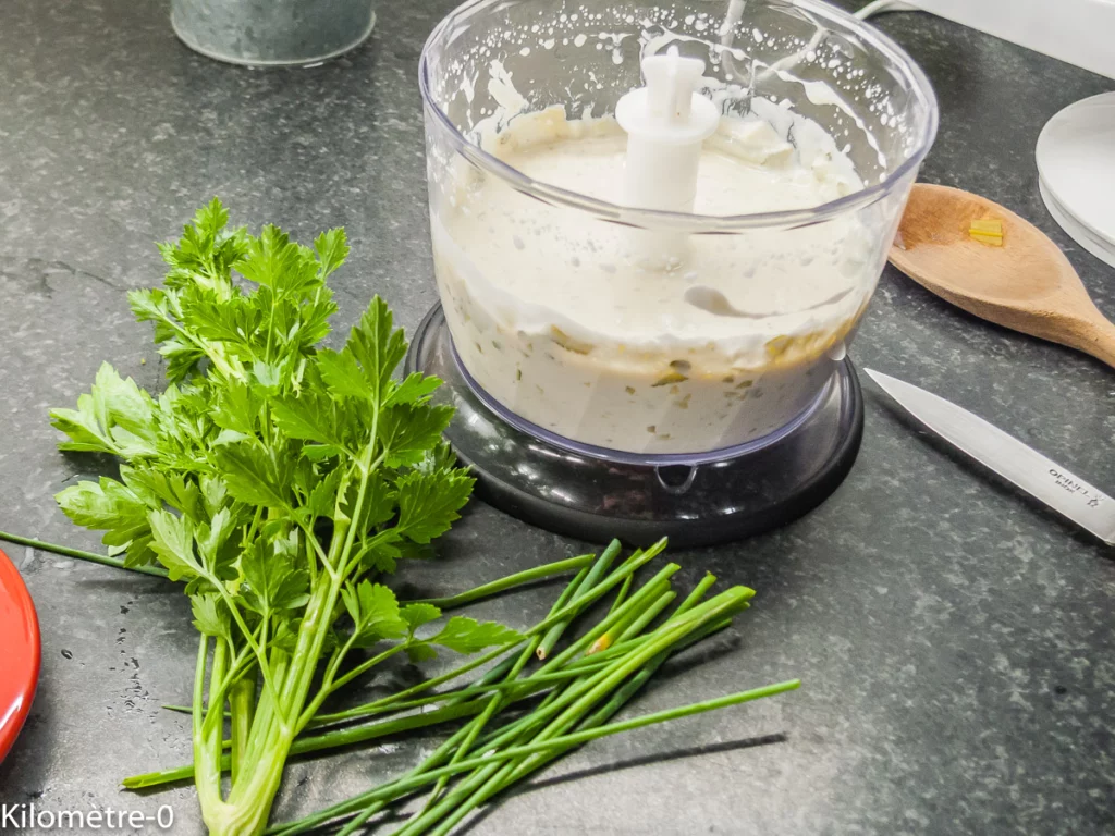 Poireaux sauce tartare - Étape 6