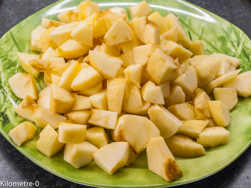 Tarte alsacienne aux pommes à la crème prise - Étape 3