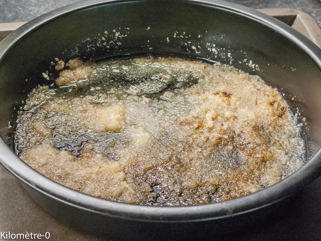 Gâteau à la rhubarbe - Étape 2