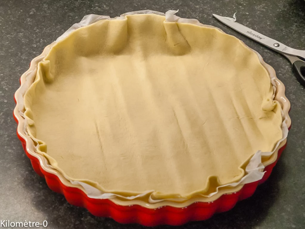 Tarte alsacienne aux pommes à la crème prise - Étape 1