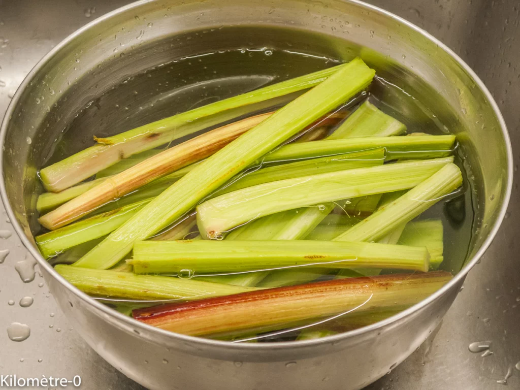 Gâteau à la rhubarbe - Étape 3