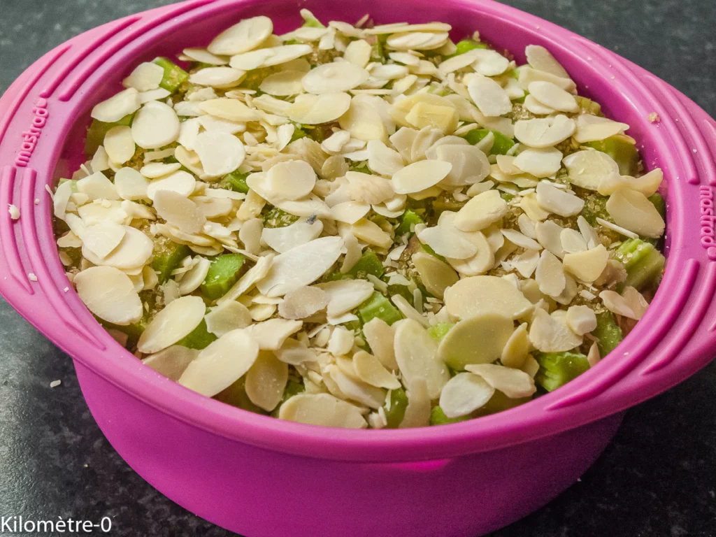Gâteau norvégien rhubarbe amandes - Étape 11