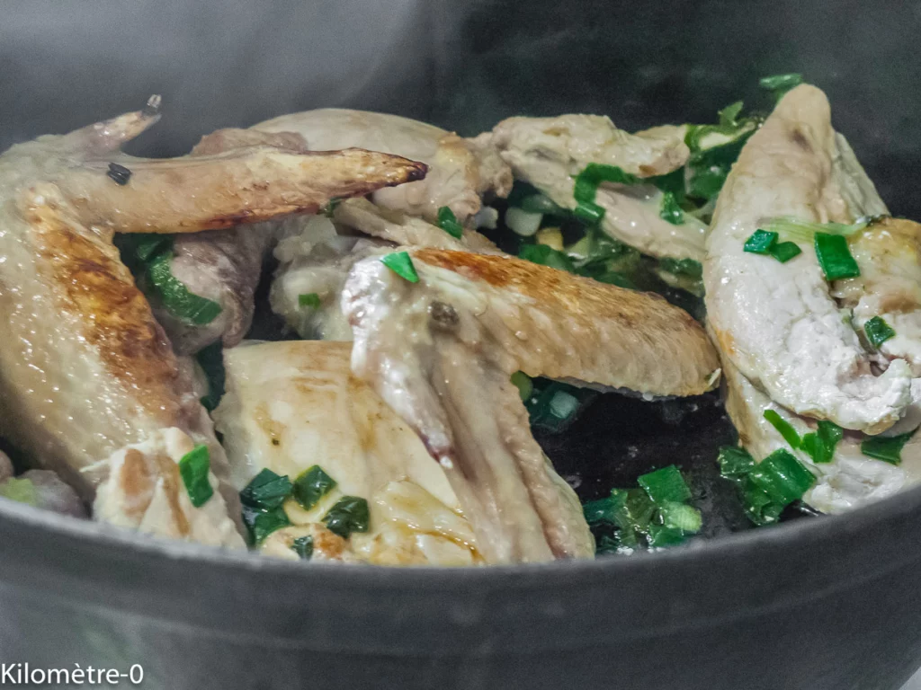 Poulet aux olives et pommes de terre nouvelles - Étape 4