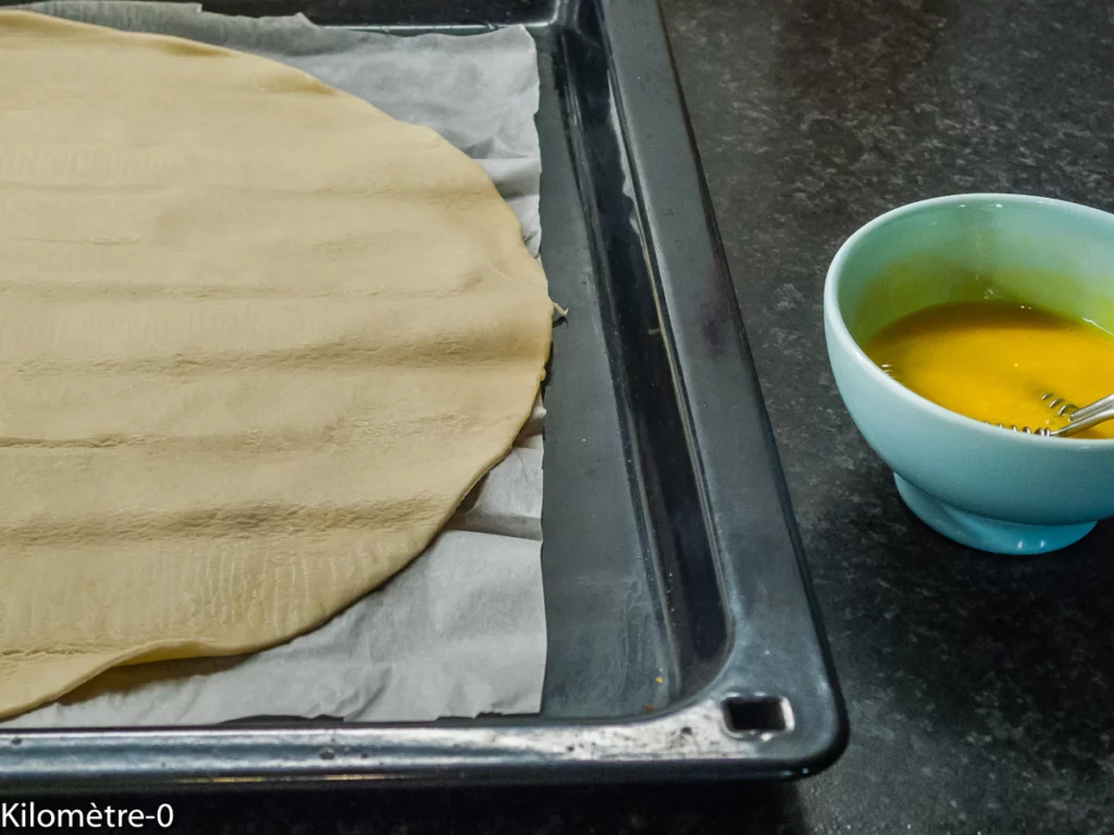 Tarte aux courgettes et aux oeufs - Étape 6