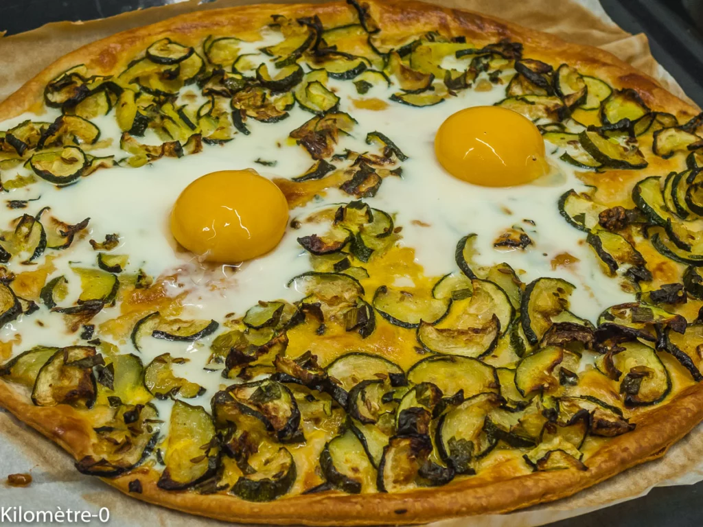 Tarte aux courgettes et aux oeufs - Étape 11