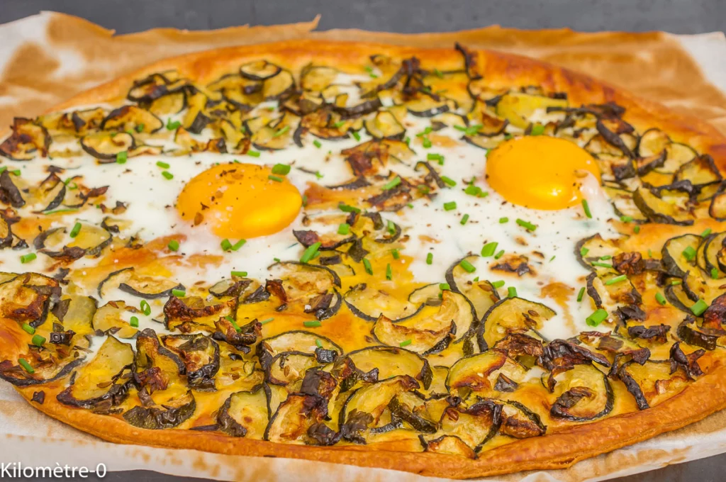 Tarte aux courgettes et aux oeufs - Étape 12