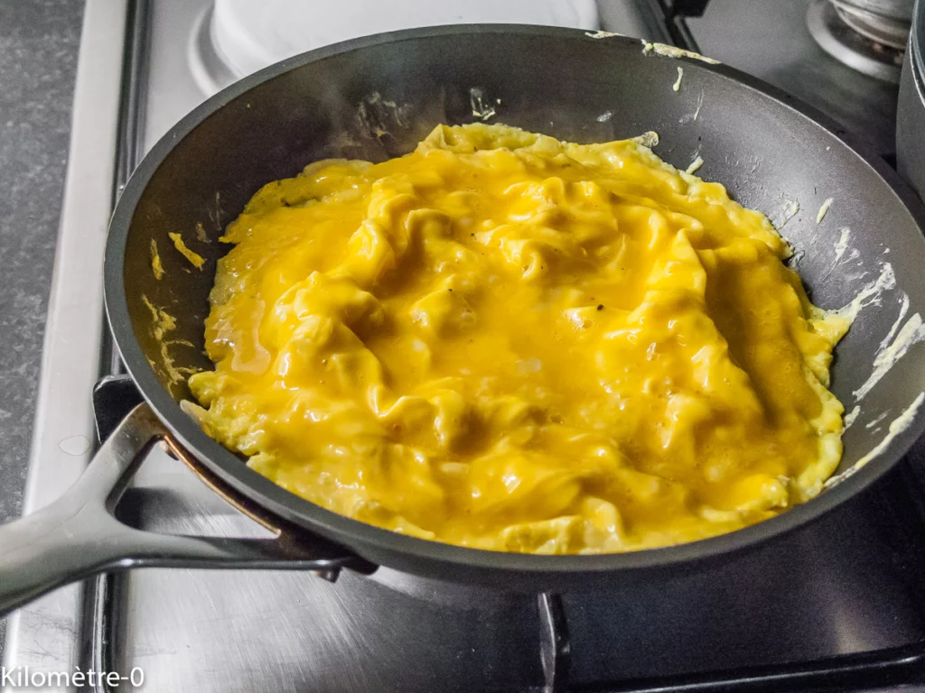 Omelette florentine - Étape 5