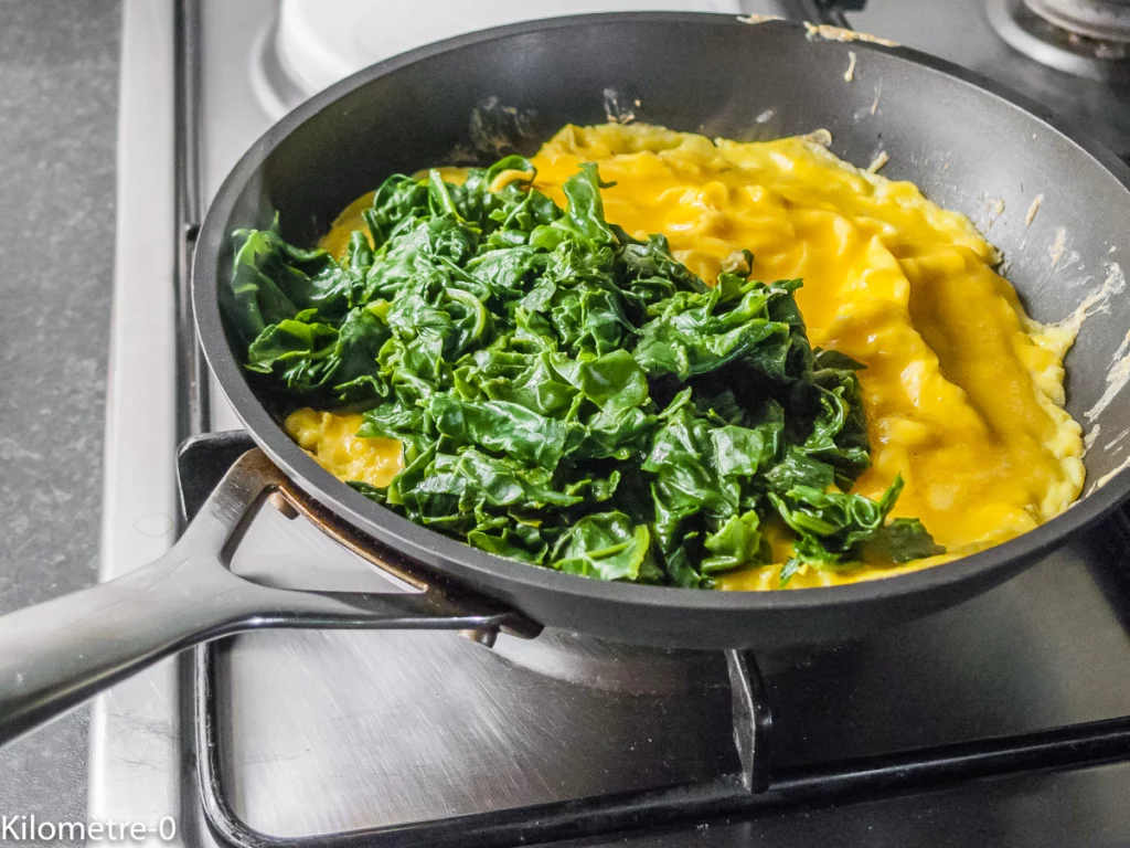 Omelette florentine - Étape 6