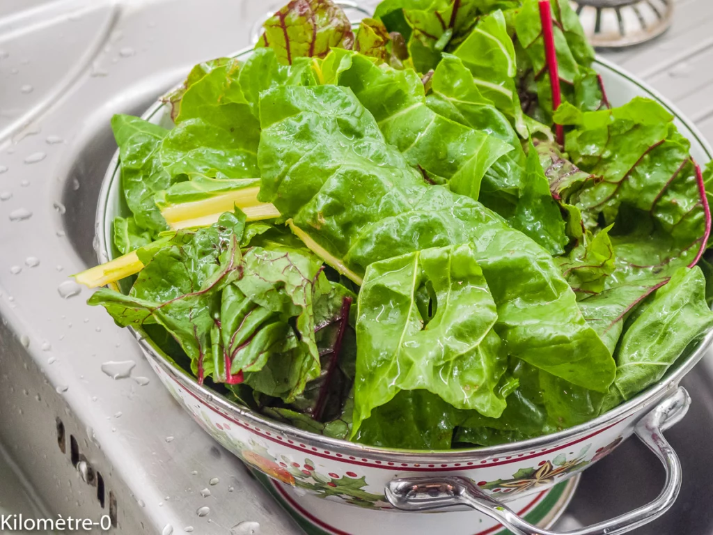 Clafoutis aux blettes - Étape 3