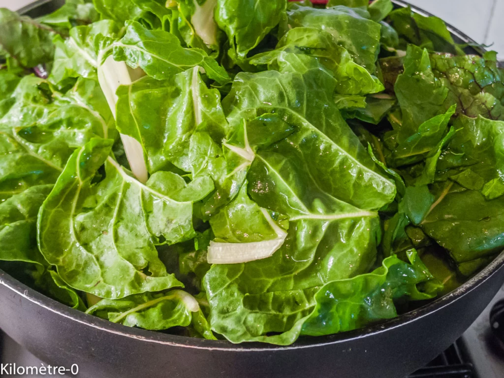 Clafoutis aux blettes - Étape 4