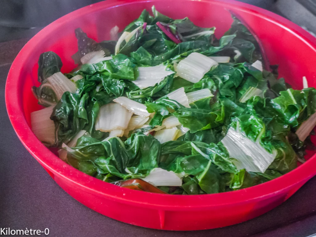 Clafoutis aux blettes - Étape 5