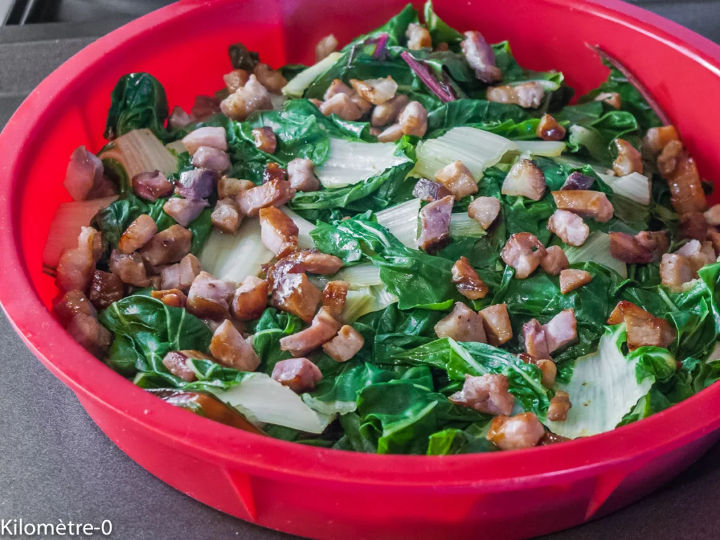 Clafoutis aux blettes - Étape 7