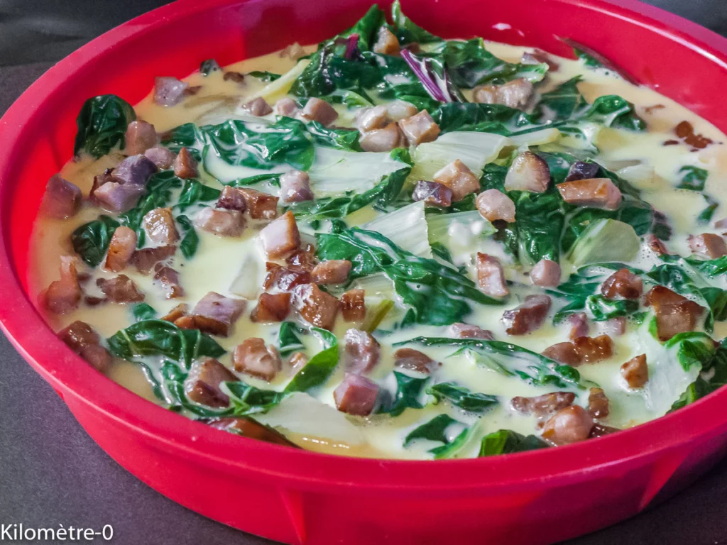 Clafoutis aux blettes - Étape 8