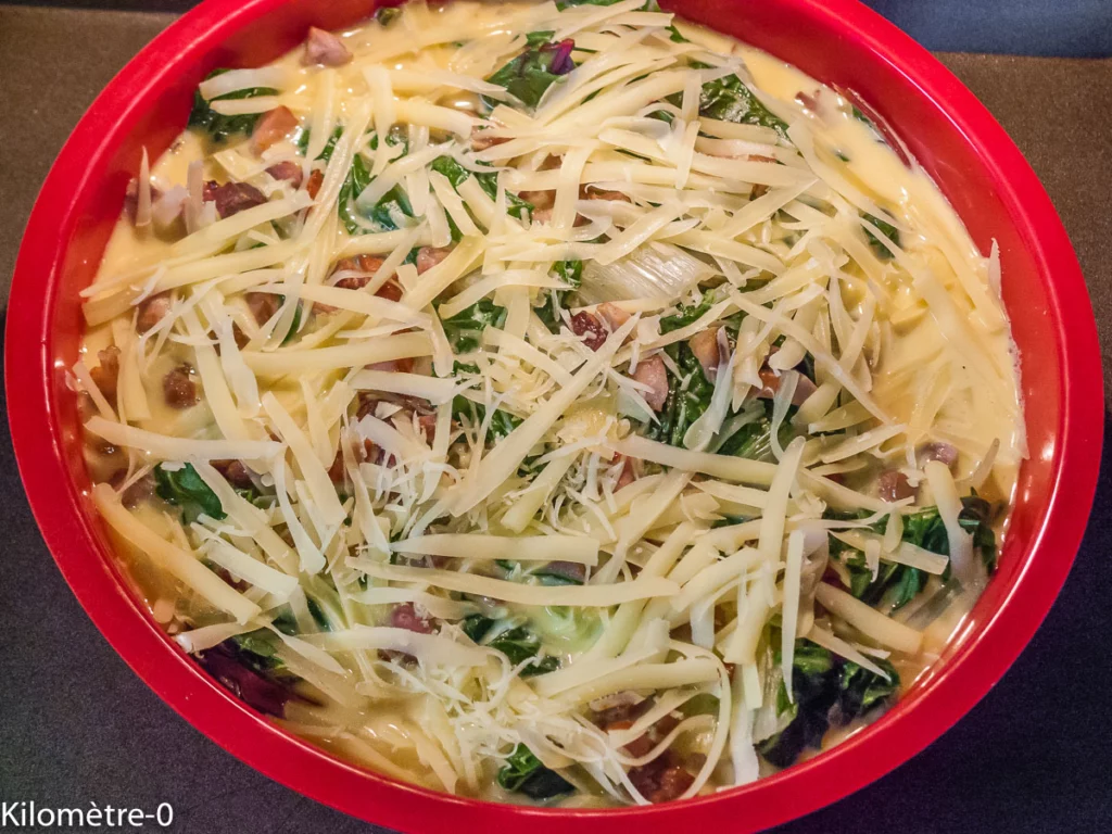 Clafoutis aux blettes - Étape 9