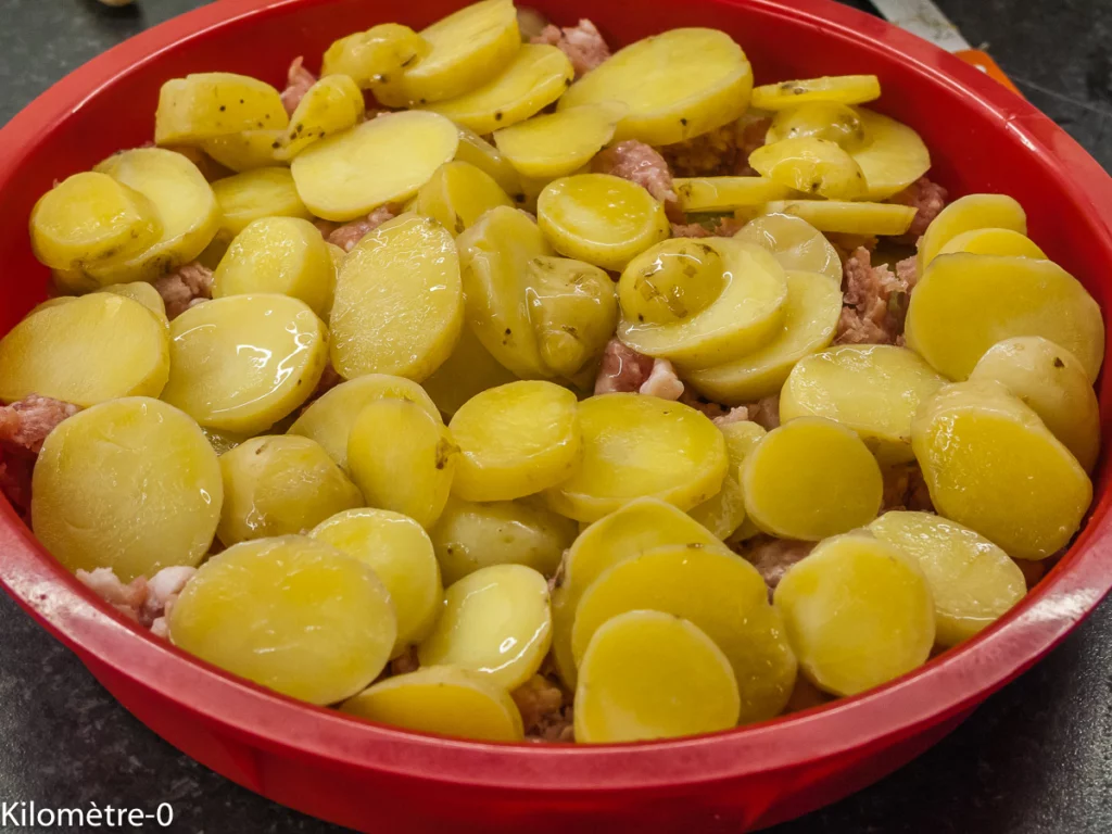 Gâteau de pommes de terre Viennois, recette uruguayenne - Étape 6