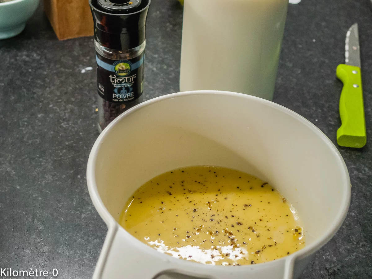 Photo de recette de Kilomètre-0, blog de cuisine réalisée à partir de produits de saison et issus de circuits courts