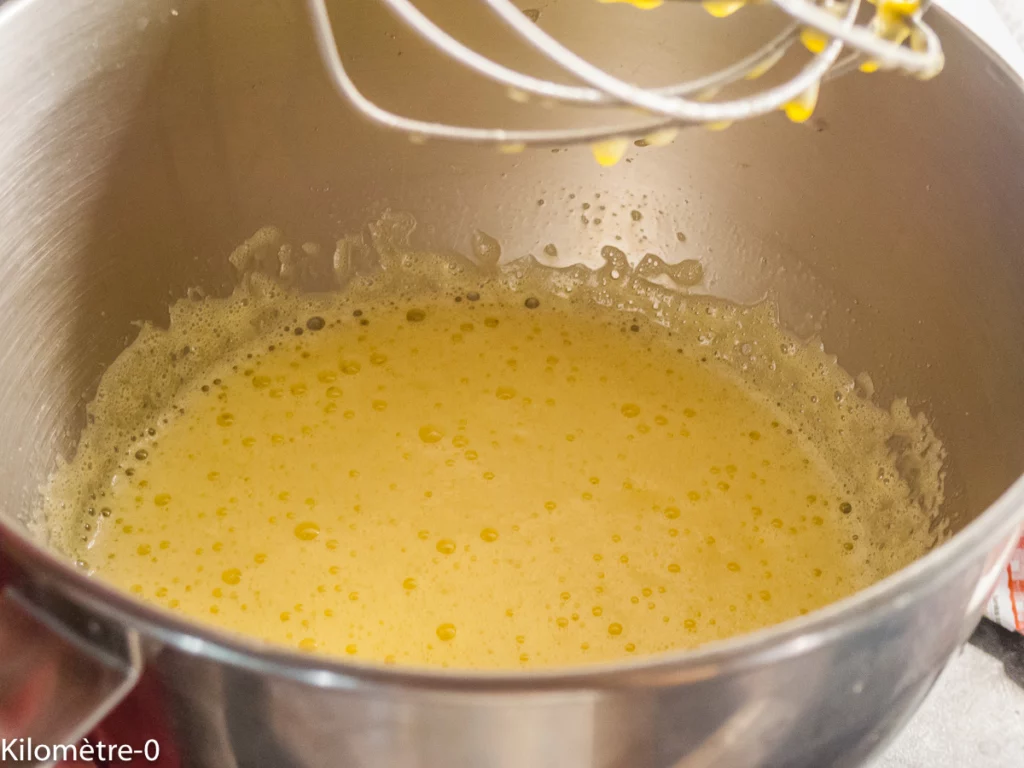 Clafoutis fraise rhubarbe - Étape 3