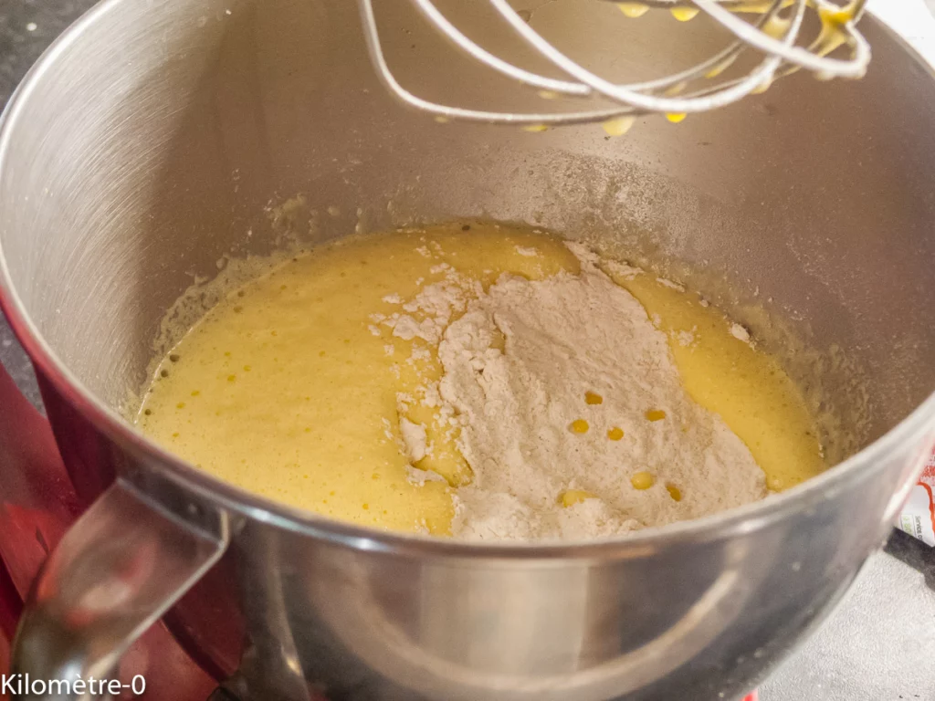 Clafoutis fraise rhubarbe - Étape 5