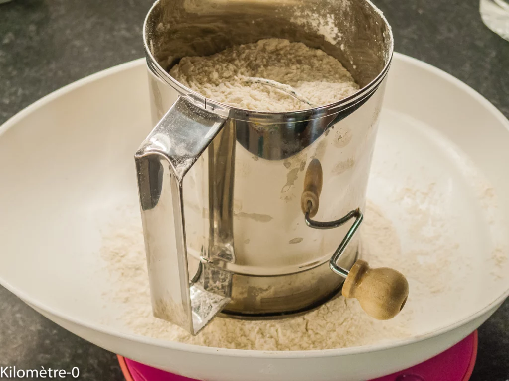 Pain très rapide sans pétrissage - Étape 2