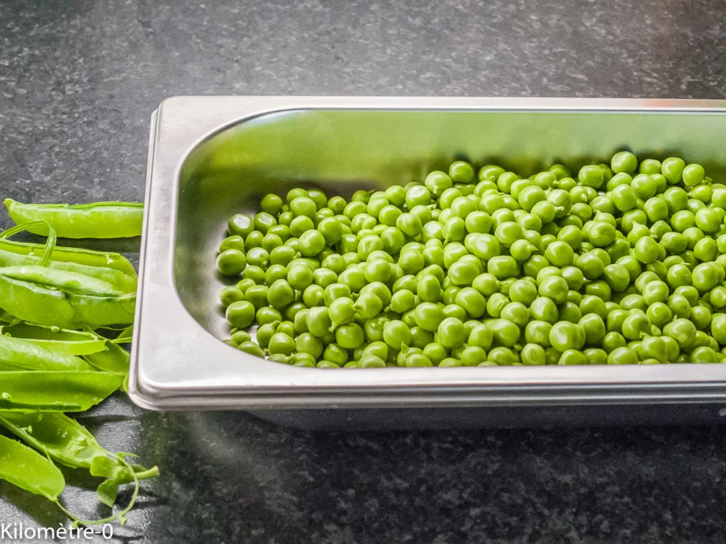 Salade de semoule aux pois chiches et petits pois - Étape 4