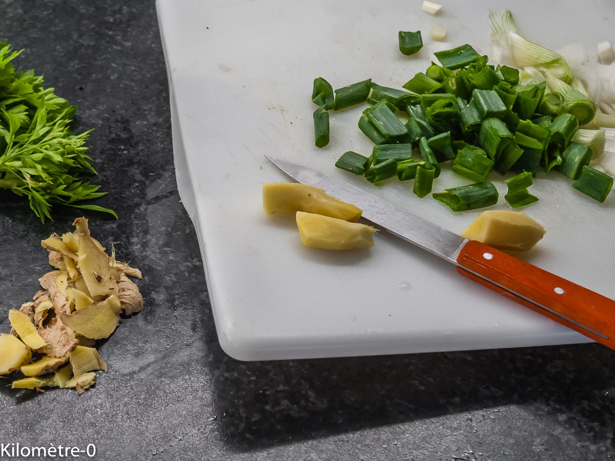 Photo de recette de Kilomètre-0, blog de cuisine réalisée à partir de produits de saison et issus de circuits courts