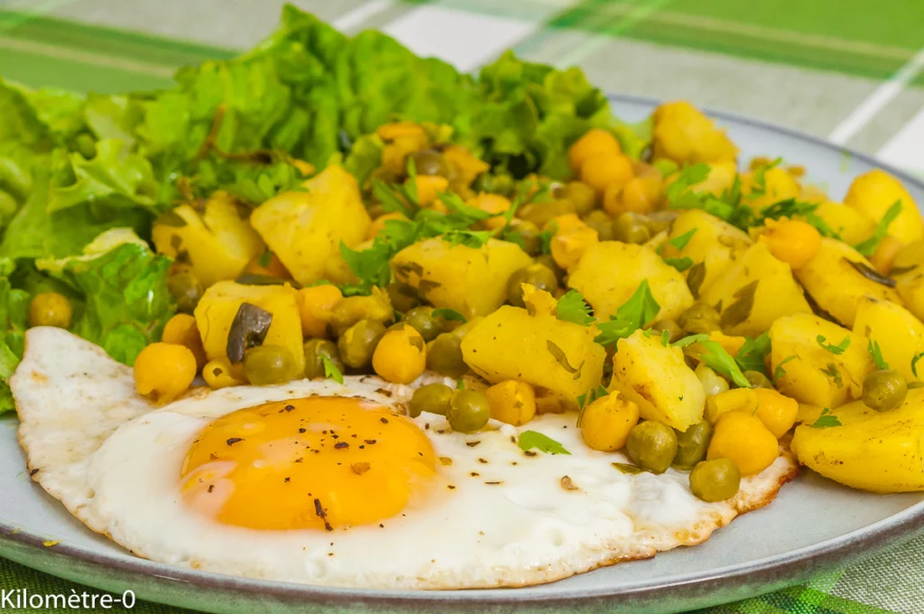 Curry de pommes de terre aux petits pois - Étape 8