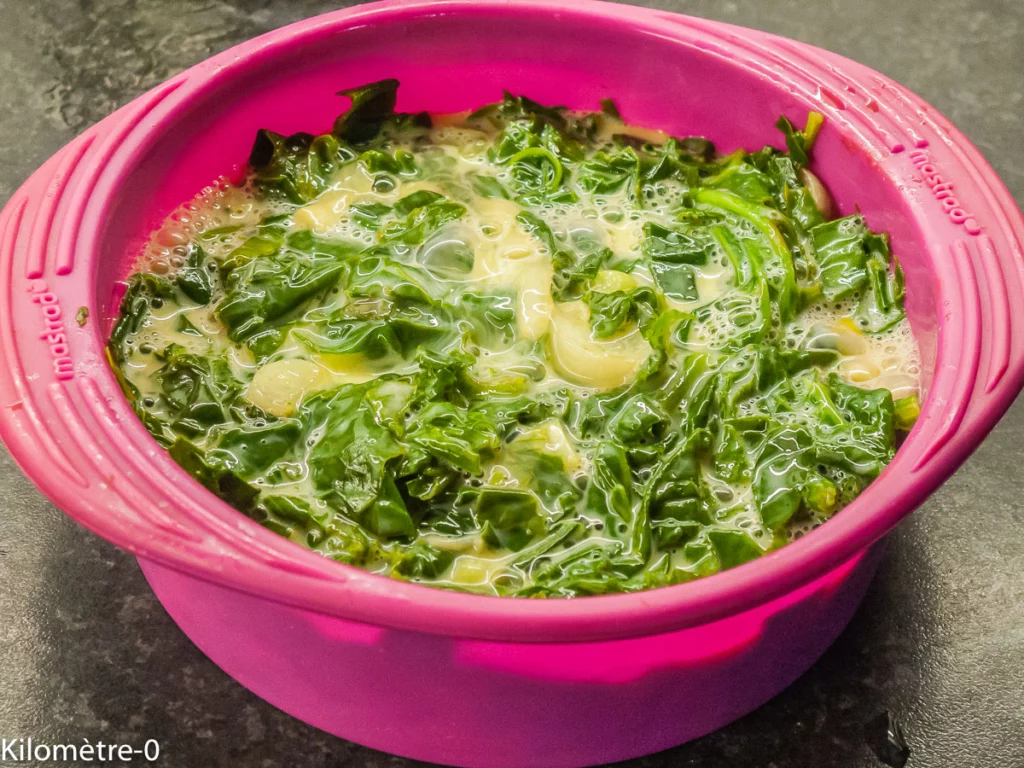 Gratin d&rsquo;épinards aux oeufs (recette amish) - Étape 7