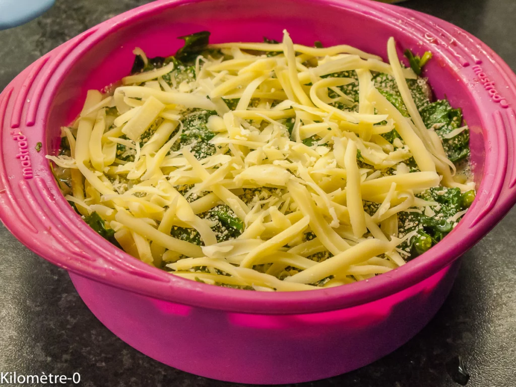 Gratin d&rsquo;épinards aux oeufs (recette amish) - Étape 9