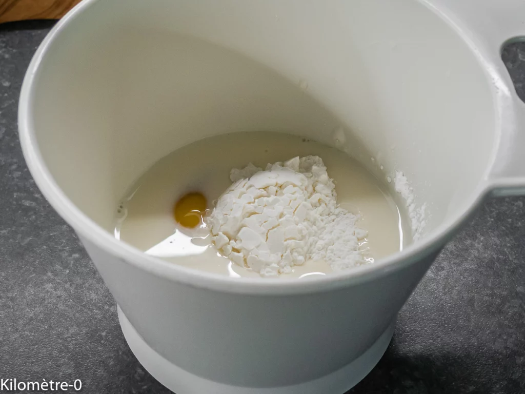 Petite crème facile au pralin - Étape 2