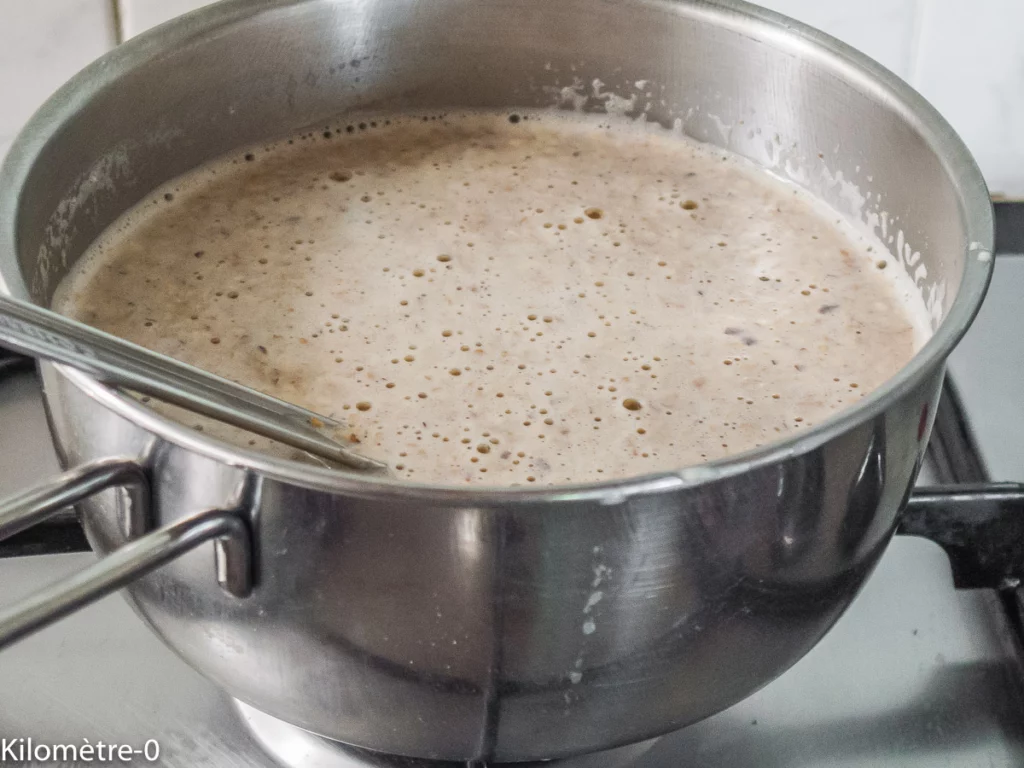 Petite crème facile au pralin - Étape 5