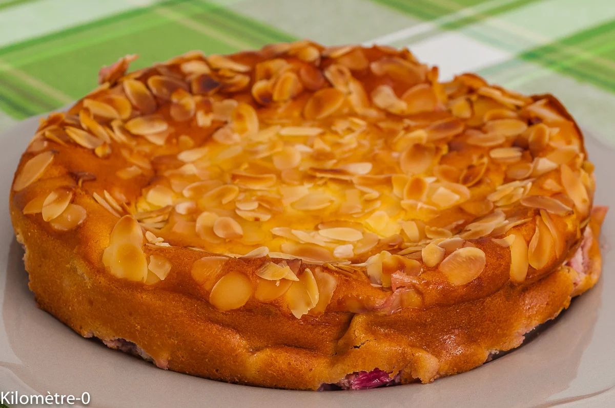 Photo de recette de gâteau, dessert, fraises, ricotta, amandes, facile, rapide, léger, Kilomètre-0, blog de cuisine réalisée à partir de produits de saison et issus de circuits courts