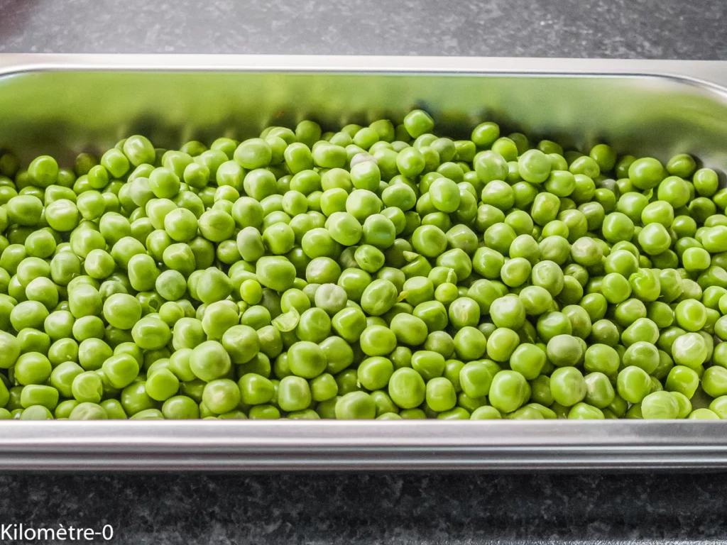 Terrine aux petits pois et carottes - Étape 2
