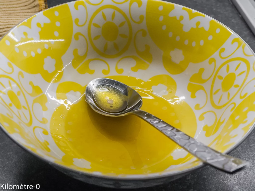 Salade d&rsquo;épinards, oeuf et bacon - Étape 2