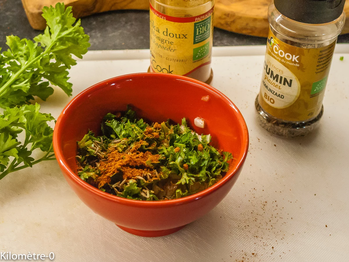 Photo de recette de Kilomètre-0, blog de cuisine réalisée à partir de produits de saison et issus de circuits courts
