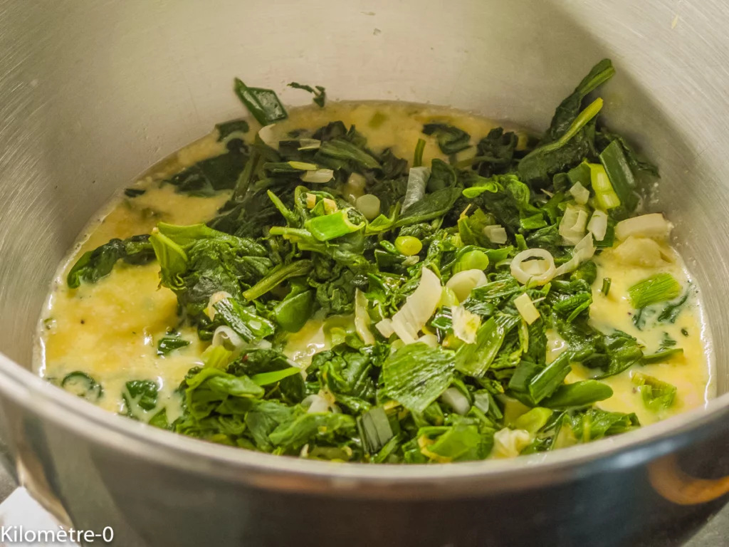Flan d&rsquo;épinards à la fêta - Étape 6