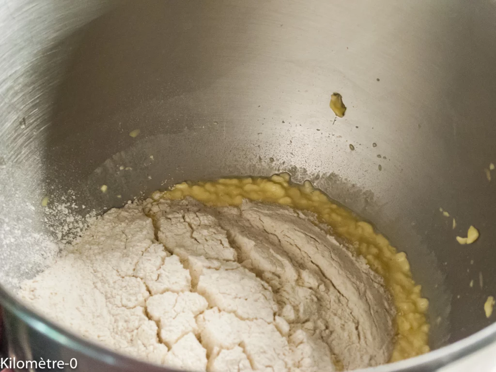 Cake salé aux poireaux nouveaux et aneth - Étape 3