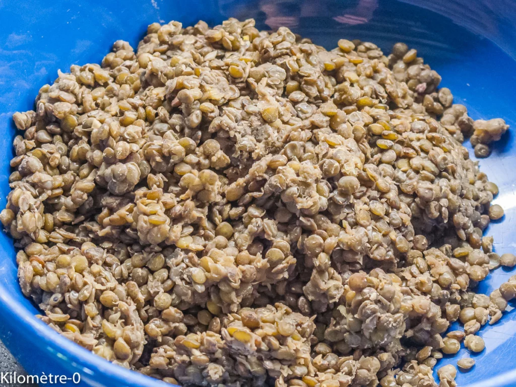 Lentilles aux cèpes (cuisine russe) - Étape 1