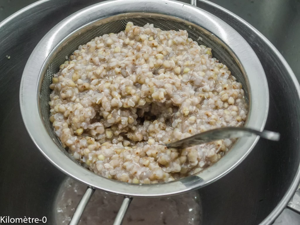 Galettes de lentilles au sarrasin - Étape 2