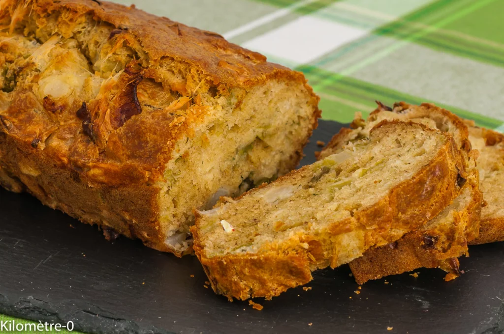 Cake salé aux poireaux nouveaux et aneth - Étape 9