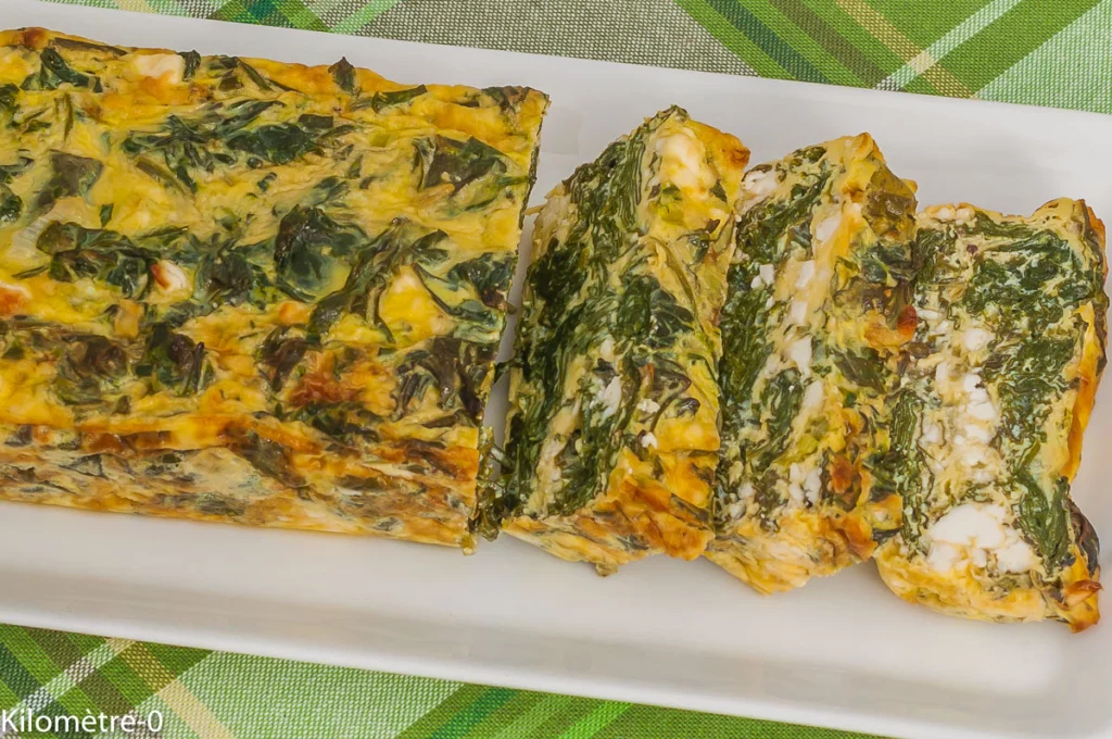Flan d&rsquo;épinards à la fêta - Étape 8